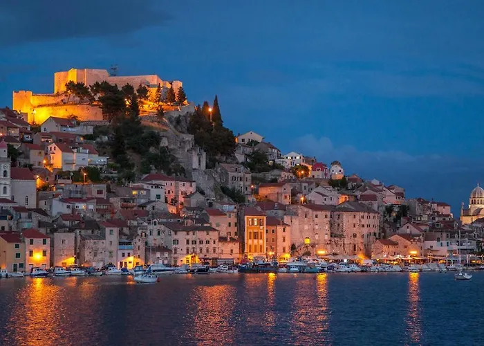 Spark With Heated Pool In Rogoznica Villa *